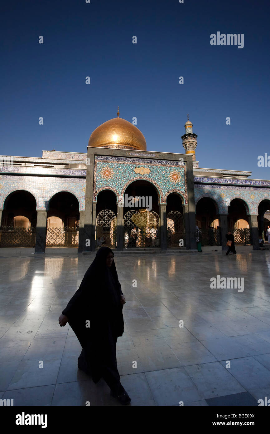 Syrie, Damas, Sayyida Zeinab Mosque Banque D'Images