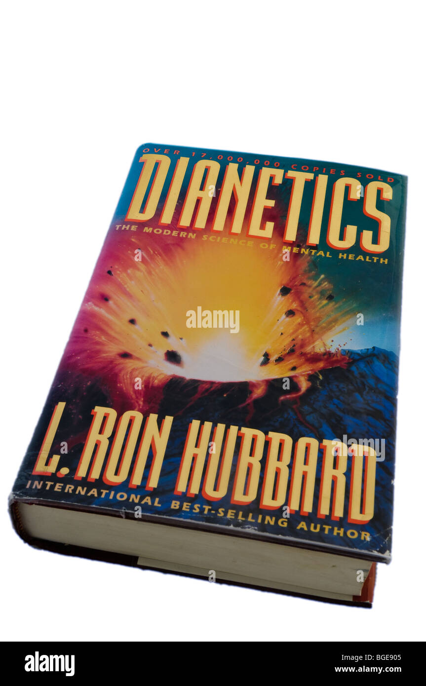 La dianétique, par Ron Hubbard Banque D'Images