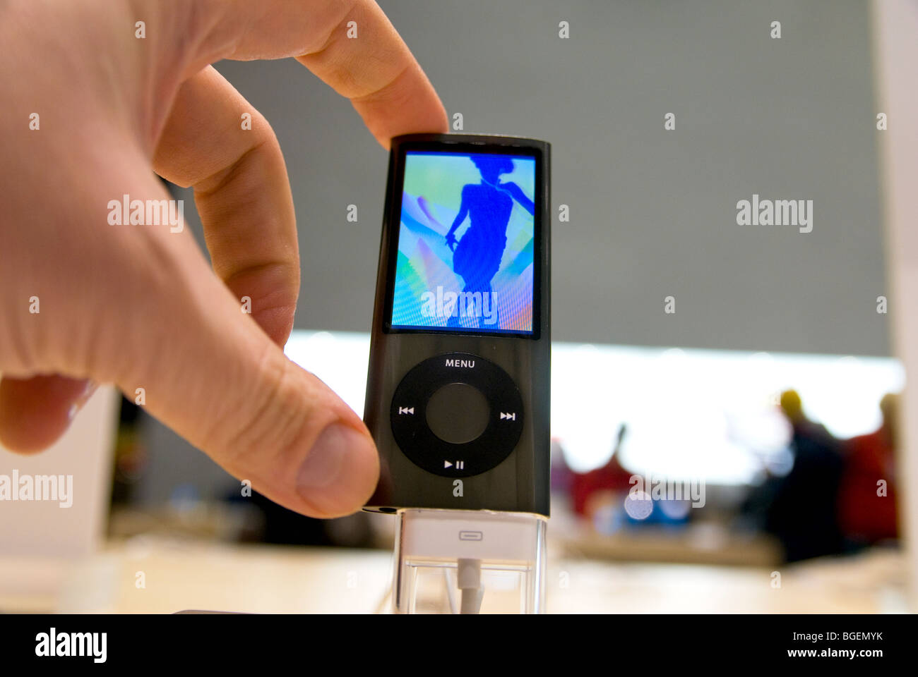 Apple Store, Upper West Side, Manhattan, New York City Banque D'Images