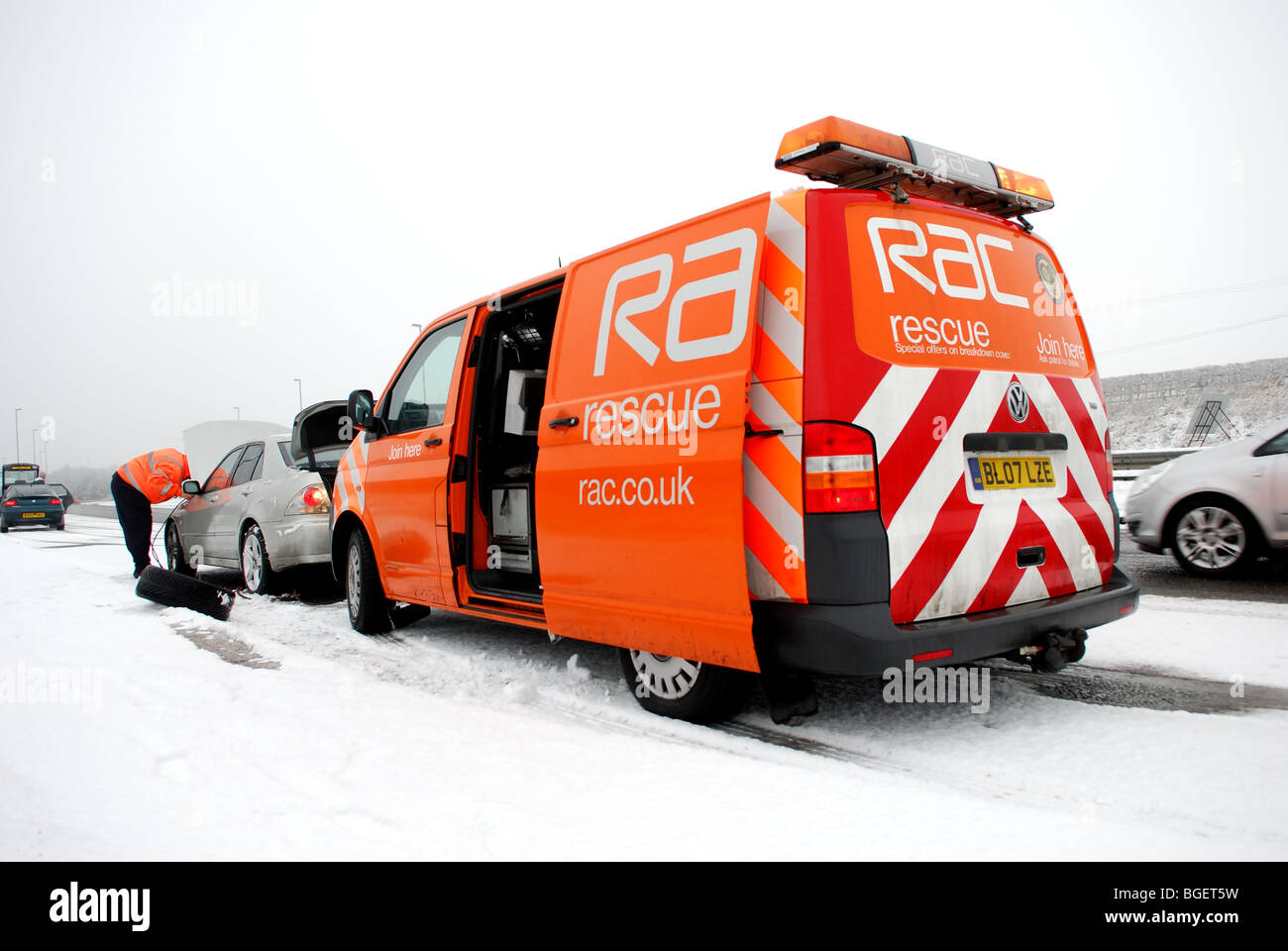 RAC.Royal Automobile Association.véhicule de secours . Banque D'Images