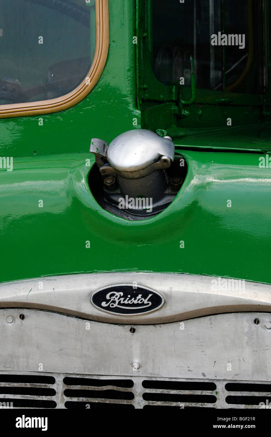 Close up Classic bus Bristol Banque D'Images