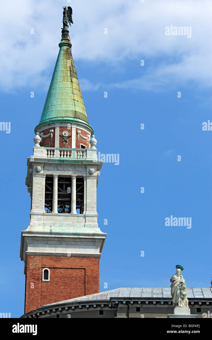 Église de San Giorgio Maggiore, à Venise, Vénétie, Italie Banque D'Images
