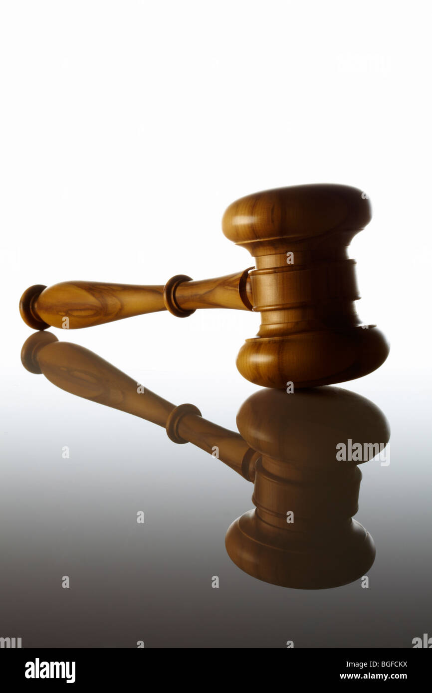 marteau en bois Banque D'Images