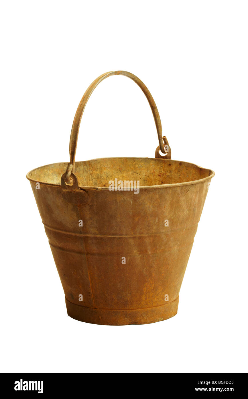 Rusty Bucket Banque D'Images