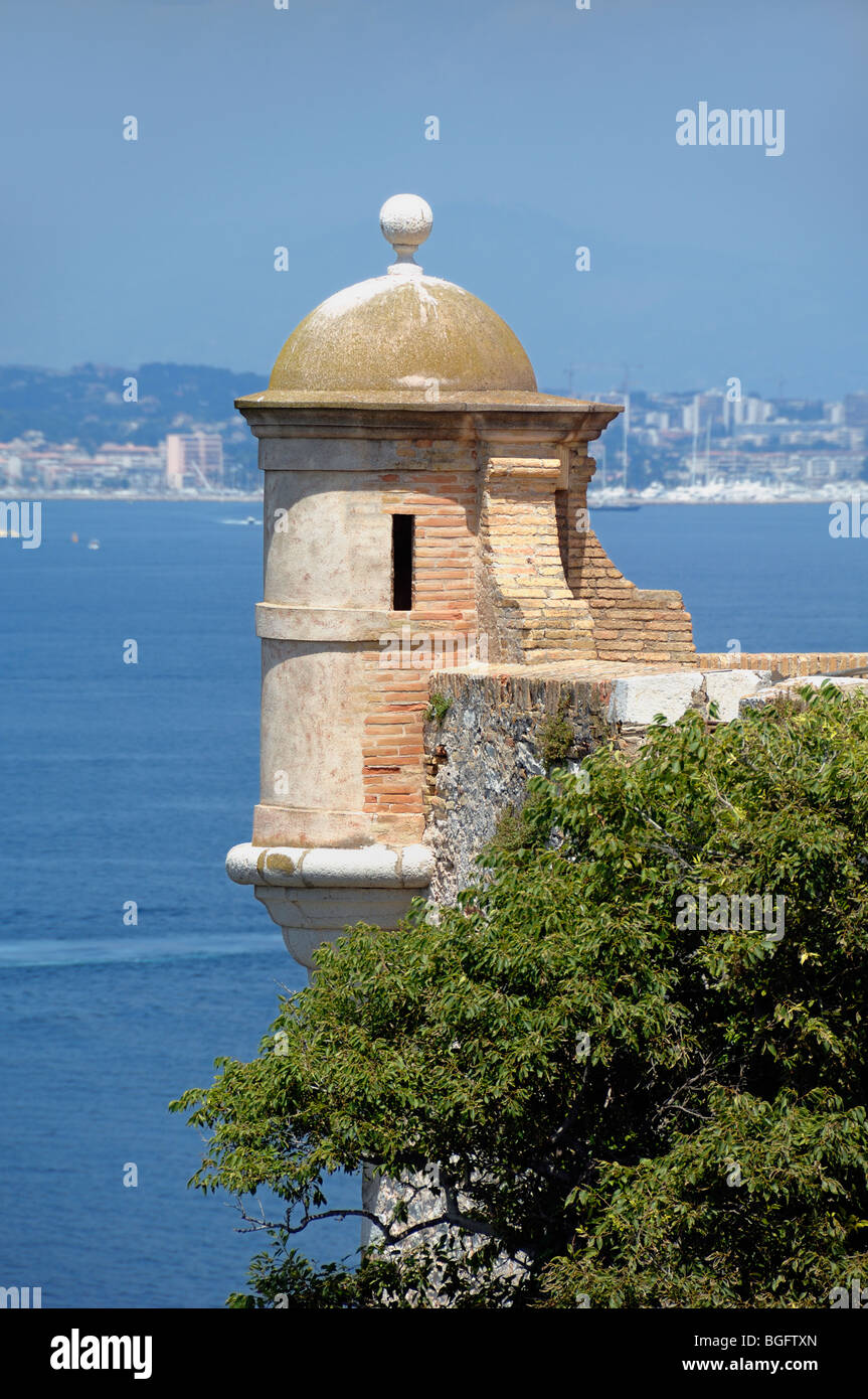 Fort Royal, l'Île Sainte Marguerite Island, îles de Lérins, Cannes, Alpes-Maritimes, Côte d'Azur, France Banque D'Images