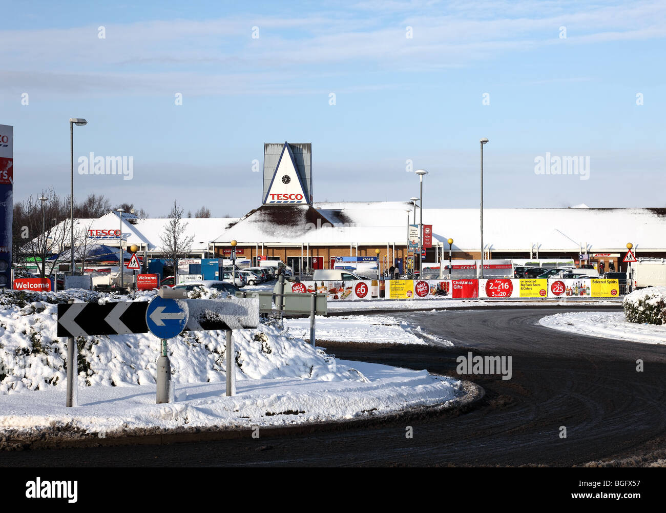 Tesco store Milton Banque D'Images