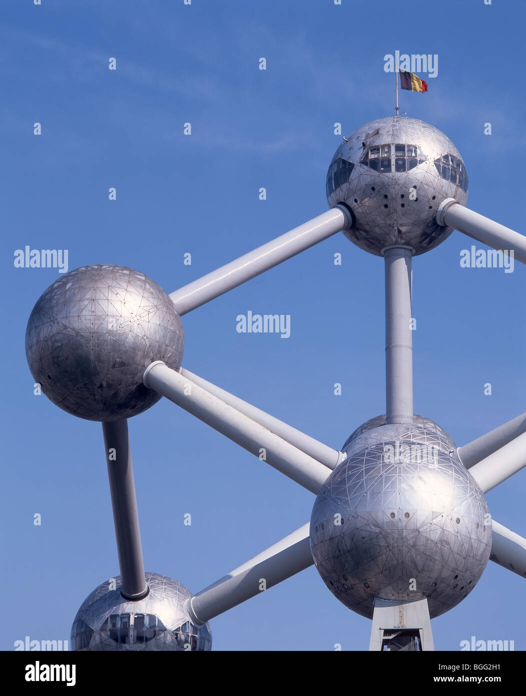 L'Atomium du parc Heysel, Heysel, Bruxelles, Belgique Banque D'Images
