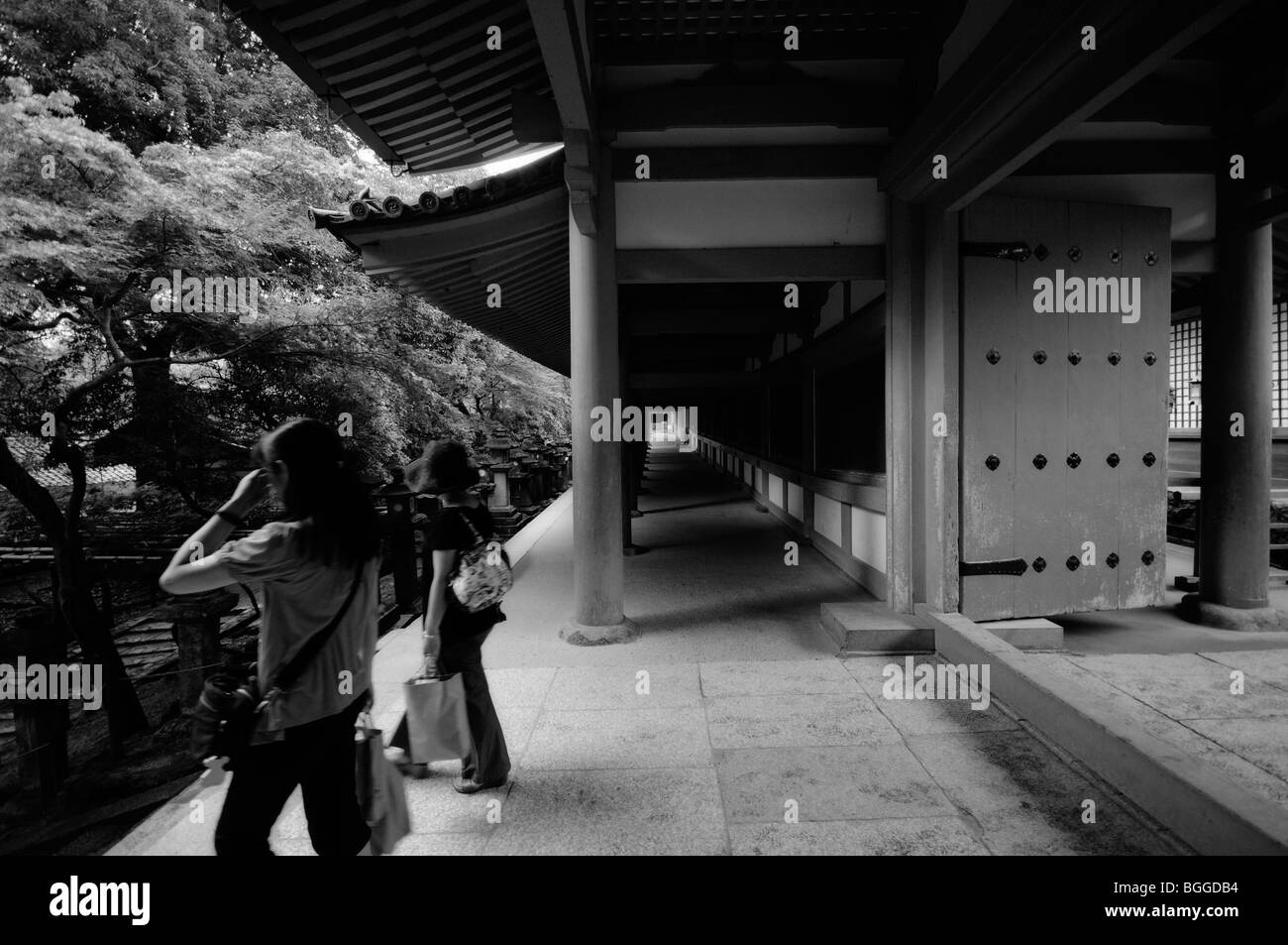 Kasuga-taisha complexe (aka Kasuga Shrine). La ville de Nara. La Préfecture de Nara. Le Japon Banque D'Images