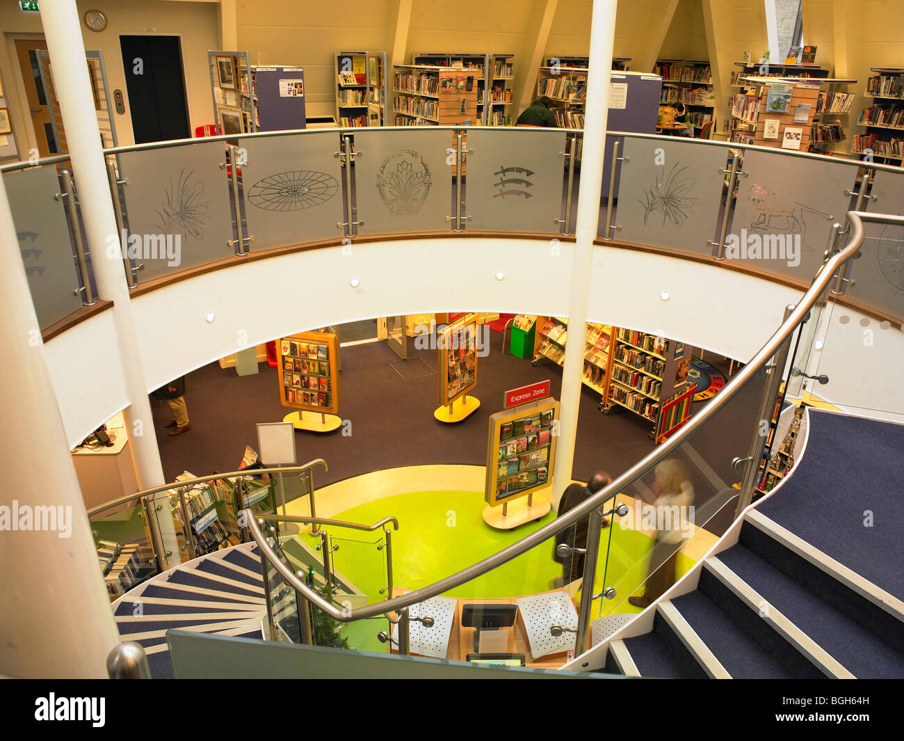Bibliothèque publique de Banque D'Images