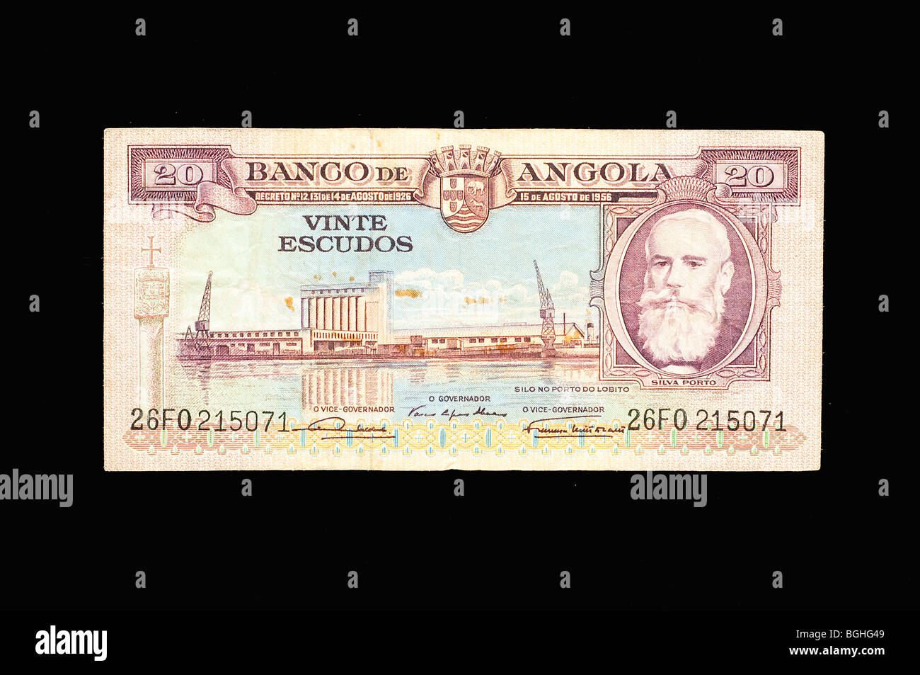 Billets en Angola Banque D'Images