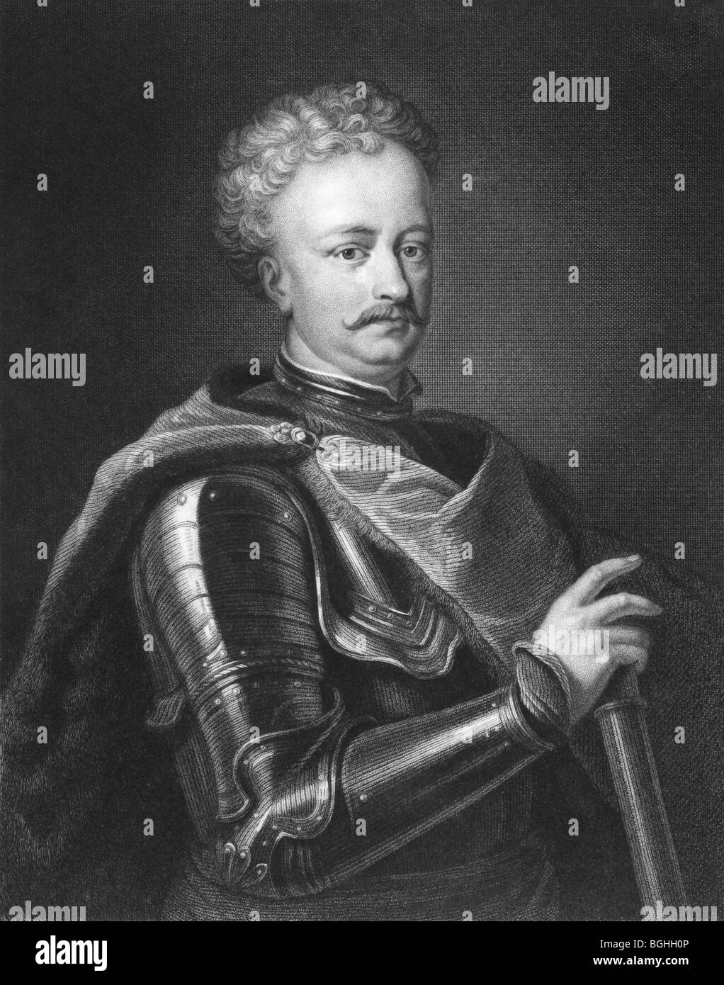 Jean III Sobieski (1629-1696). L'un des plus notables rois de la Pologne-lituanie. Banque D'Images