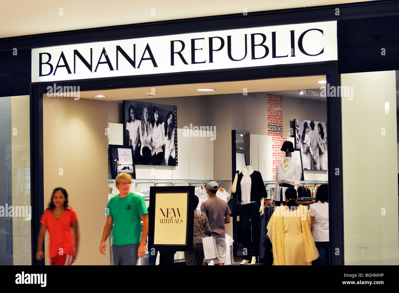 Magasin Banana Republic Photo Stock - Alamy