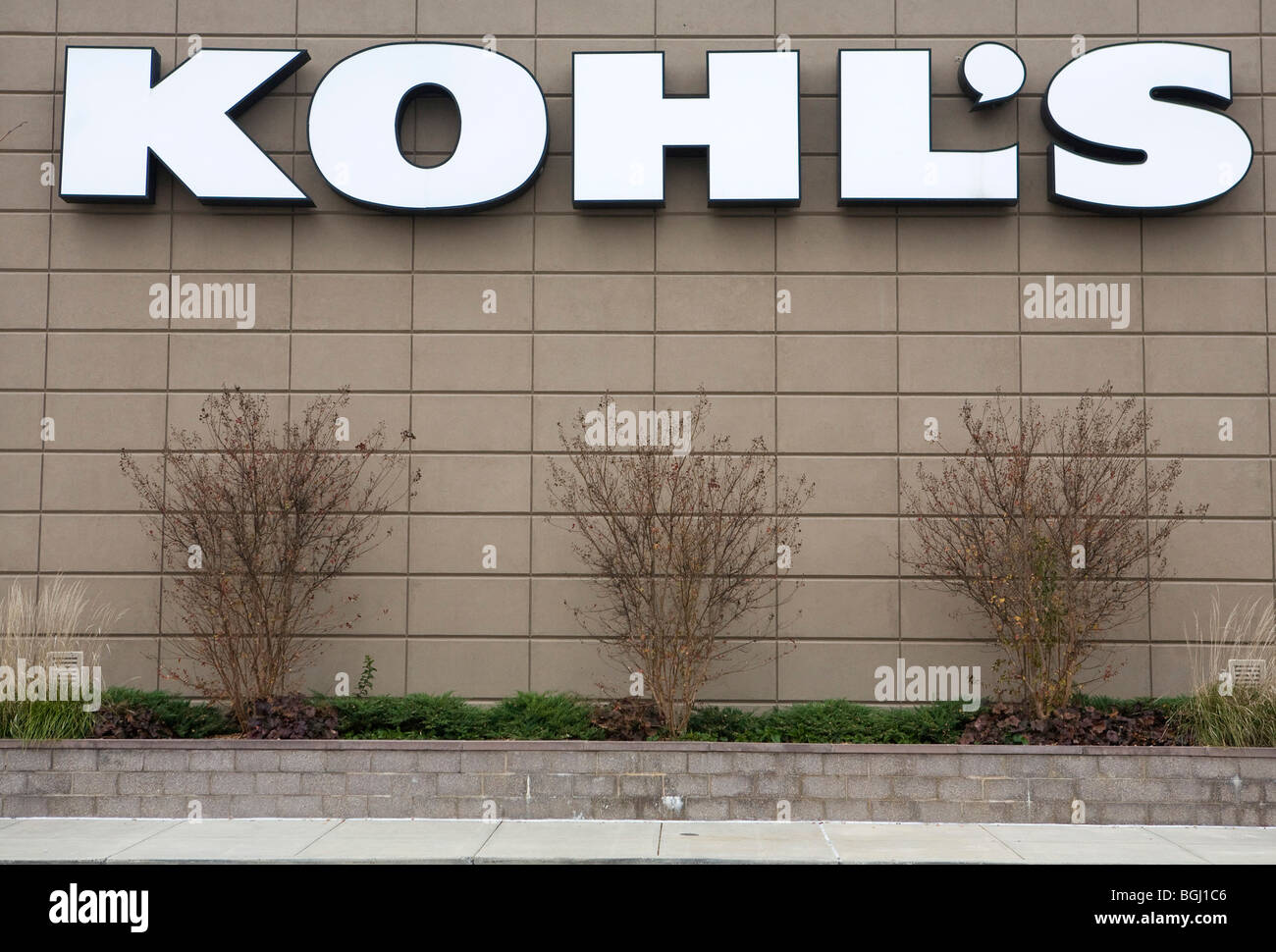 Kohl est un magasin de vente au détail. Banque D'Images