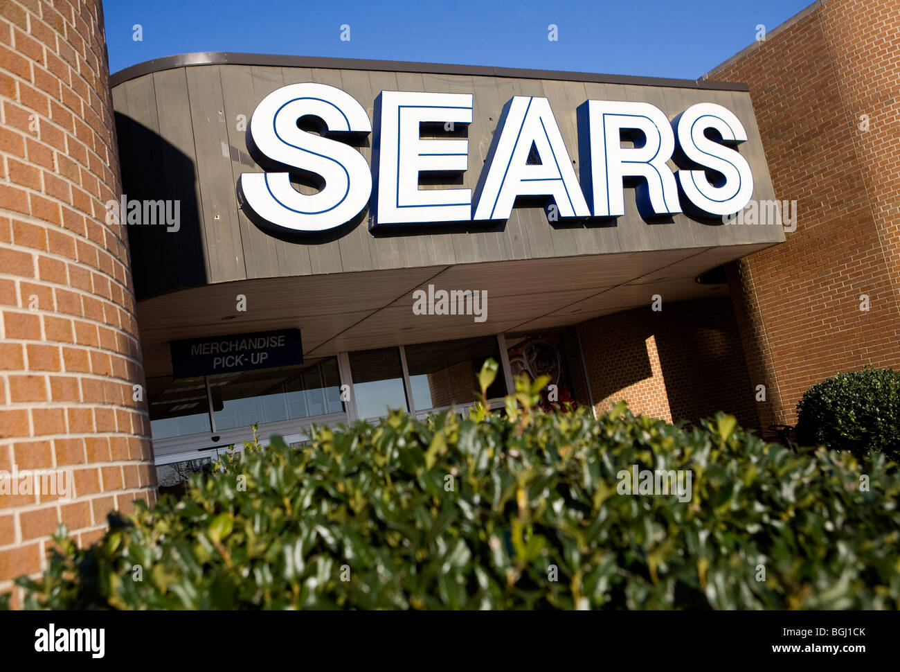 Un magasin de détail Sears. Banque D'Images