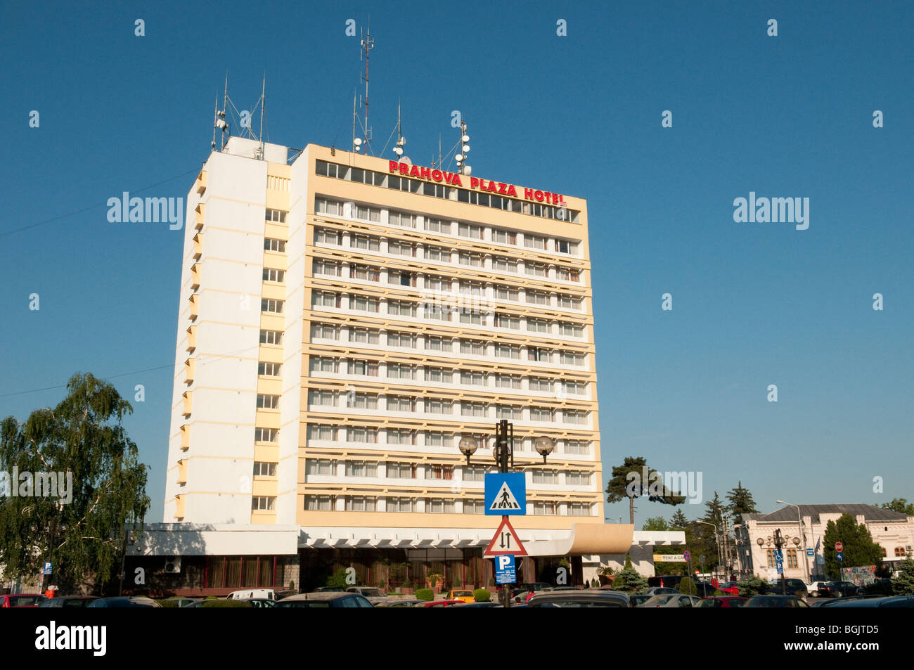 Prahova Plaza Hotel à Ploiesti Roumanie Europe de l'Est Banque D'Images