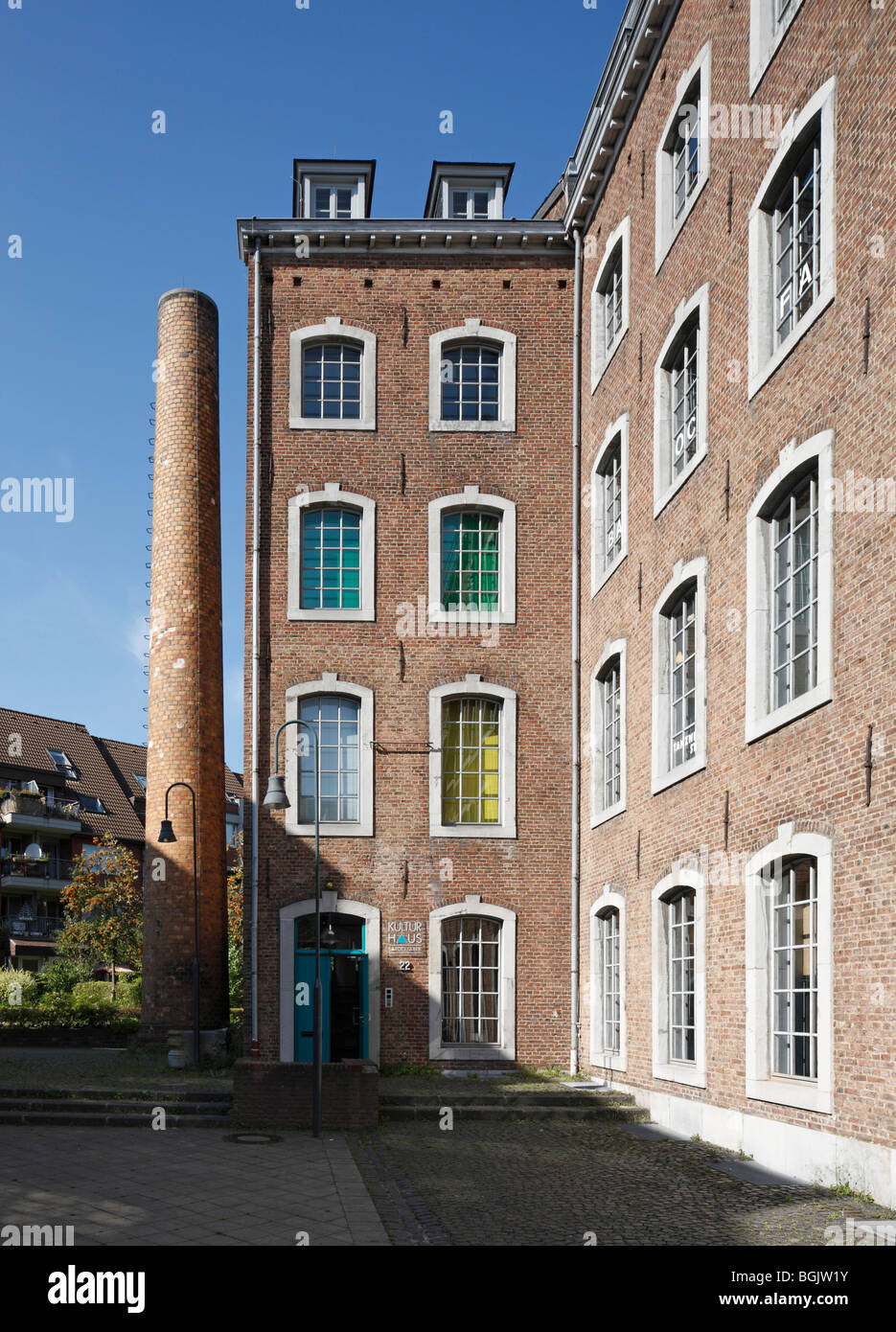 Aix-la-Chapelle, 22 Barockfabrik Löhergraben, heute, Kulturzentrum Banque D'Images