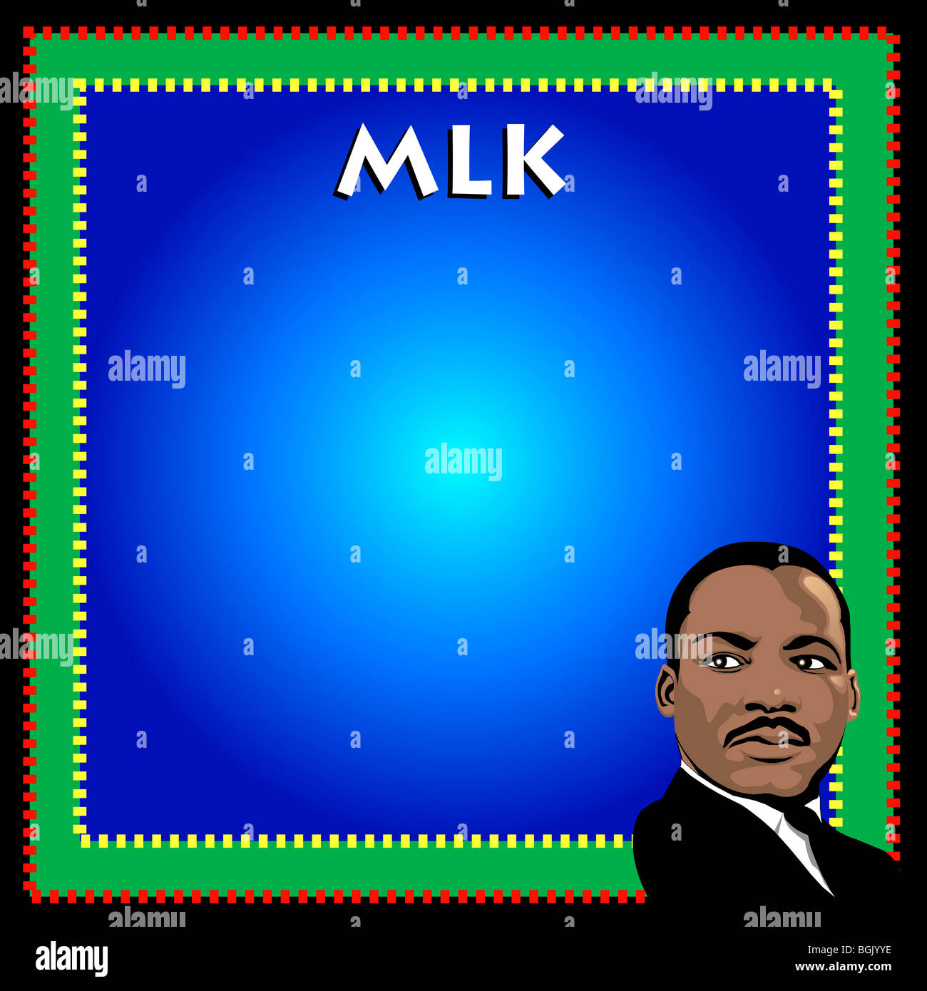 Vector Dr. Martin Luther King Jr. Images/affiche ou le mois de l ...