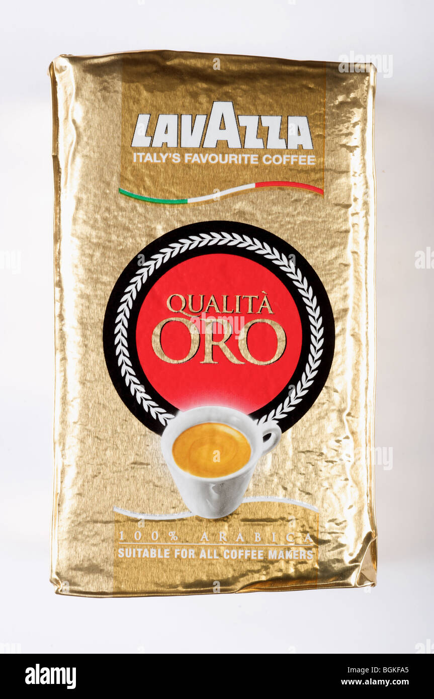 Lavazza Grains De Café Qualita Oro Mountain Grown 1kg Doré