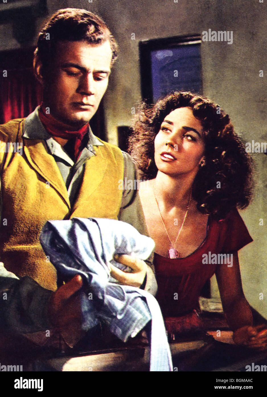 Duel au soleil Année : 1946 Réalisateur : King Vidor Joseph Cotten, Jennifer Jones Banque D'Images