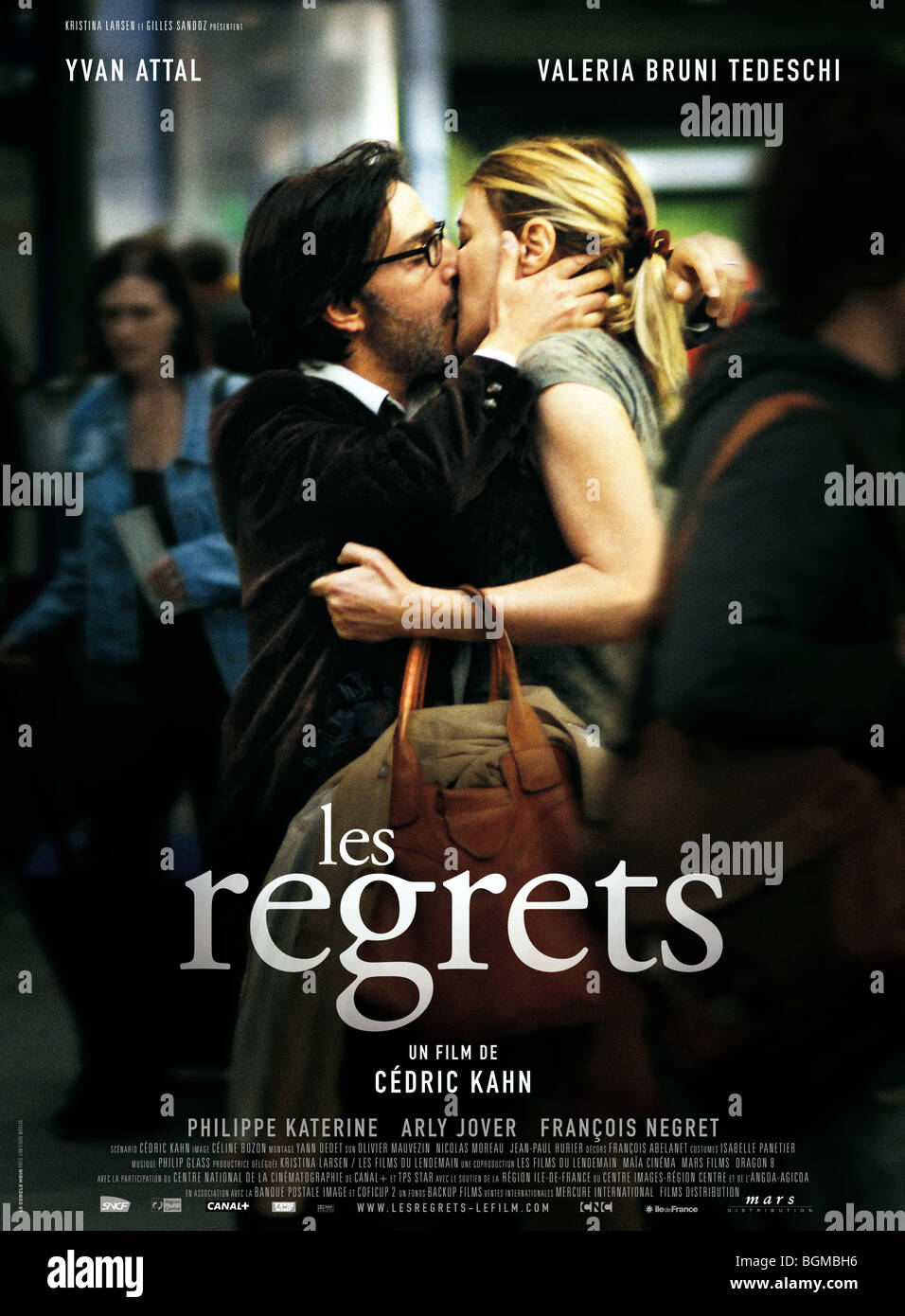 Les regrets Année : 2009 Réalisateur : Cédric Kahn Yvan Attal, Valeria Bruni Tedeschi Film poster (Fr) Banque D'Images