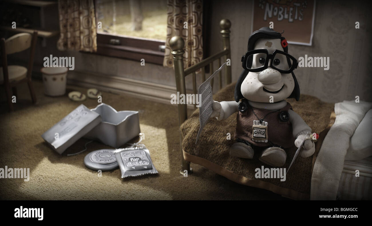 Mary et Max Année : 2009 Réalisateur : Adam Elliot Animation Banque D'Images