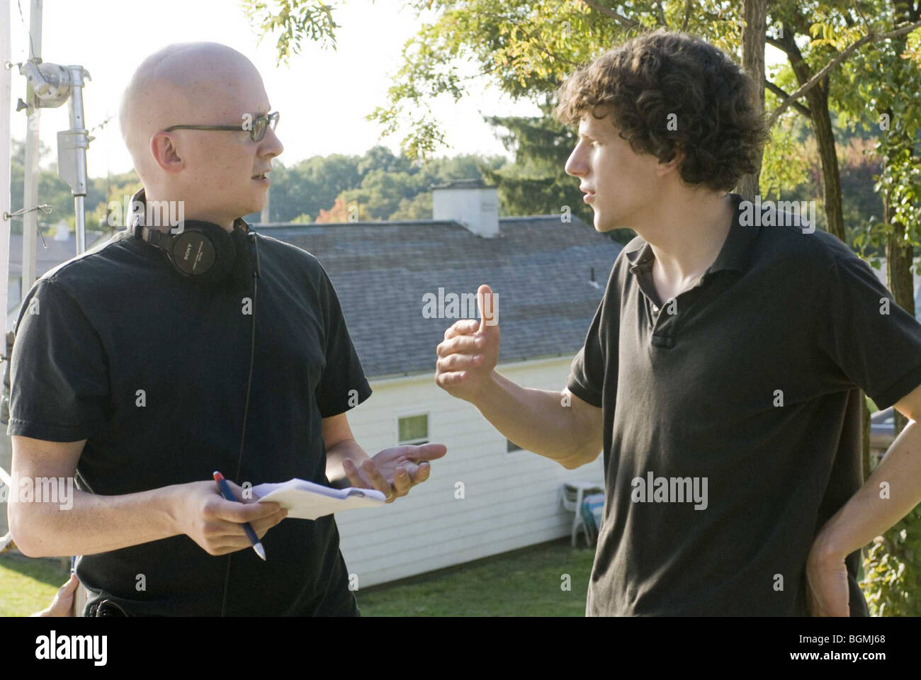 Adventureland Année : 2009 Réalisateur : Greg Mottola Greg Mottola, Jesse Eisenberg Shooting photo Banque D'Images