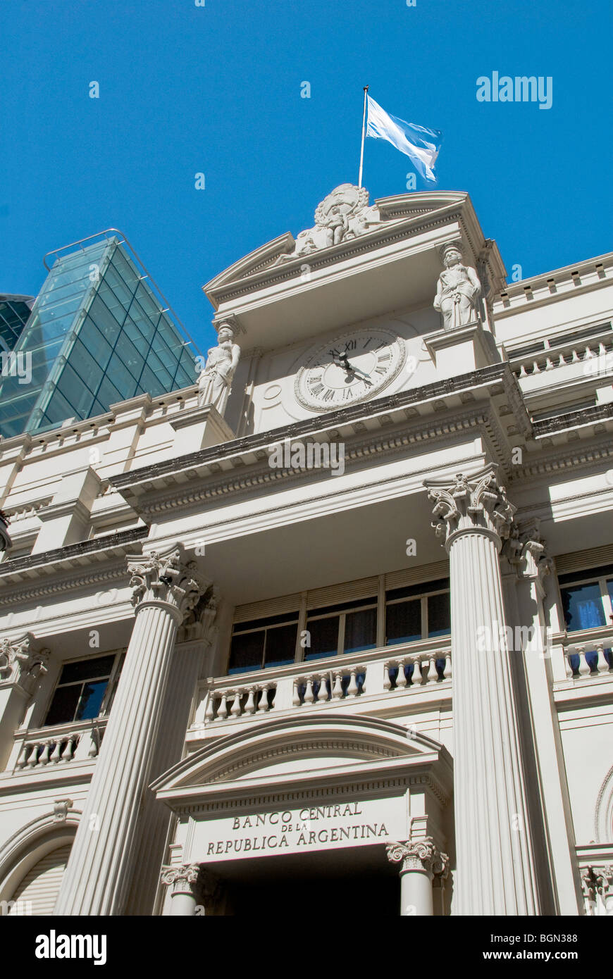 Banque centrale d'Argentine à Buenos Aires, Argentine Banque D'Images