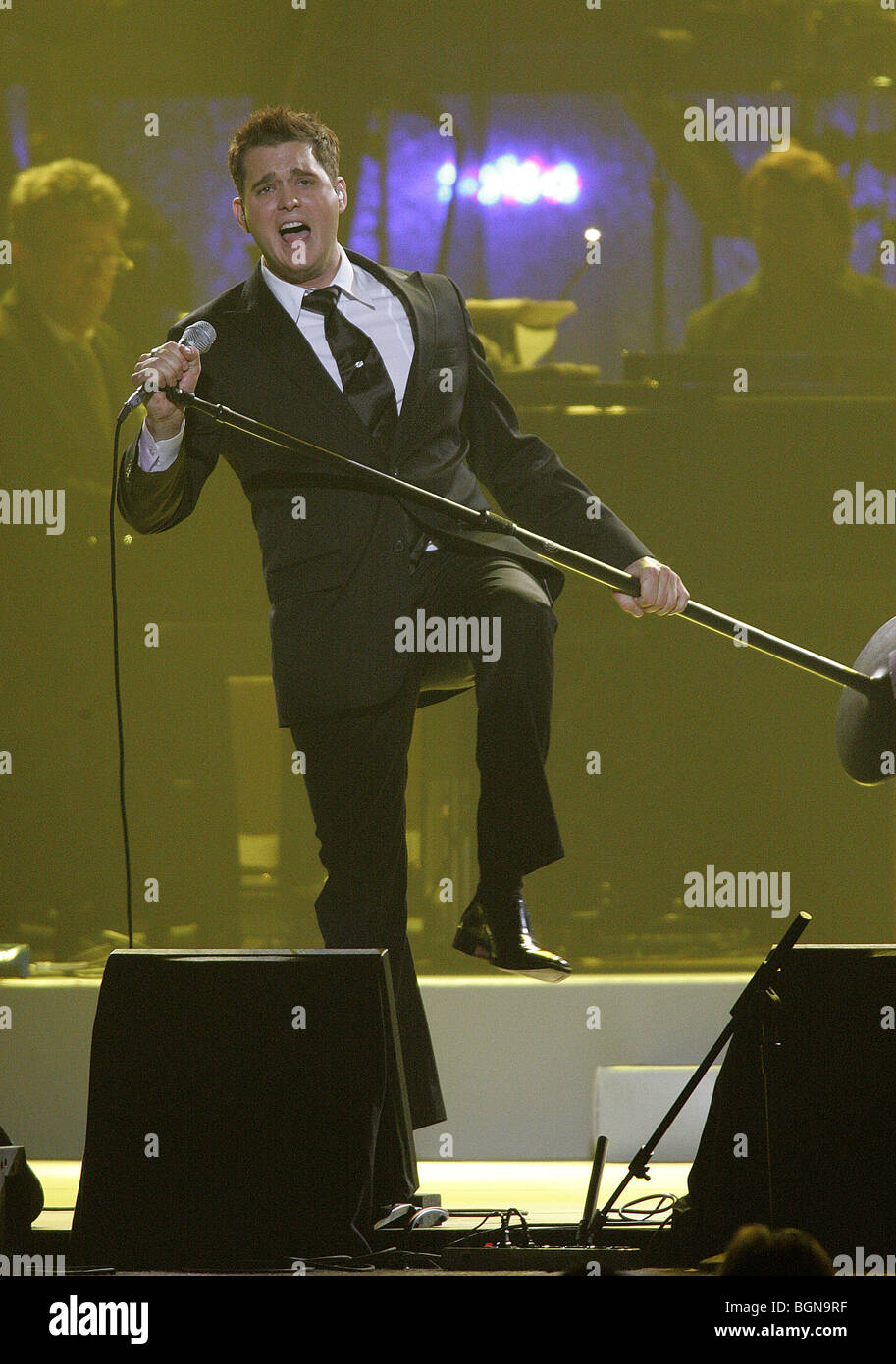 MICHAEL BUBLE 11ÈME ANDRE AGASSI GRAND SLAM POUR LES ENFANTS MGM GRAND LAS VEGAS USA 07 Octobre 2006 Banque D'Images