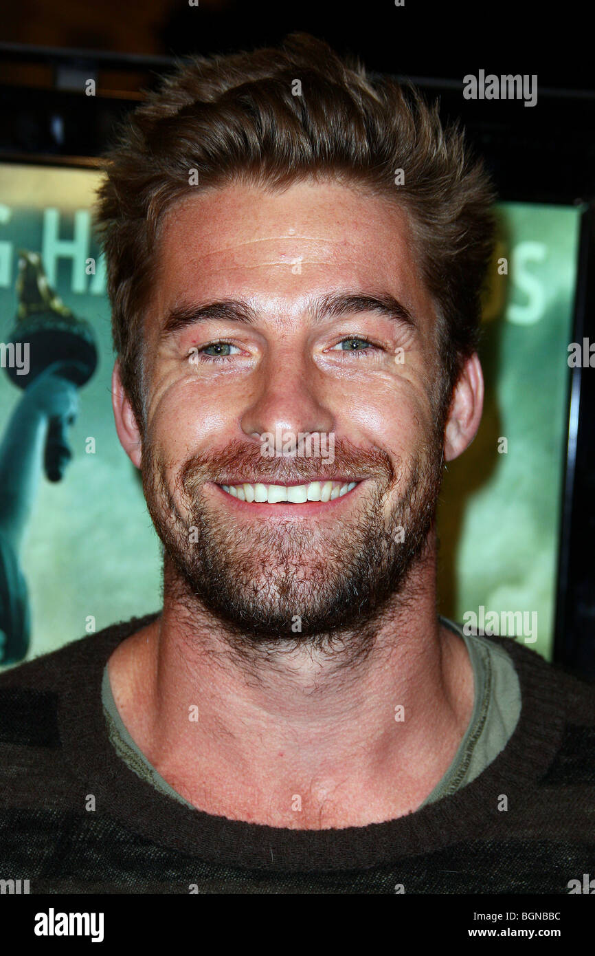 SCOTT SPEEDMAN CLOVERFIELD PREMIERE PARAMOUNT STUDIOS HOLLYWOOD LOS ANGELES USA 16 janvier 2008 Banque D'Images