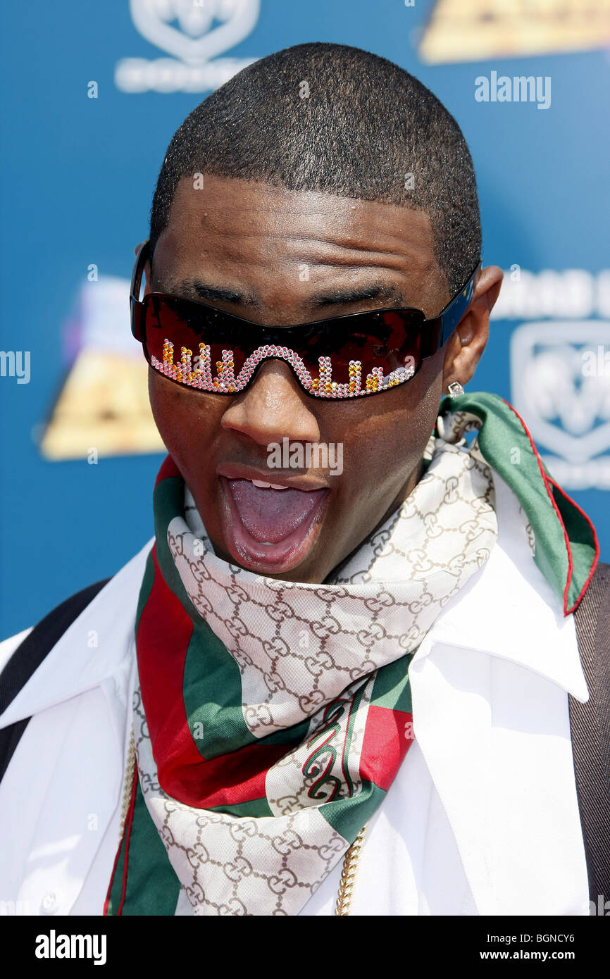 BET AWARDS SOULJA BOY 08 TAPIS ROUGE CULTE CENTRE-VILLE DE LOS ANGELES USA 24 Juin 2008 Banque D'Images