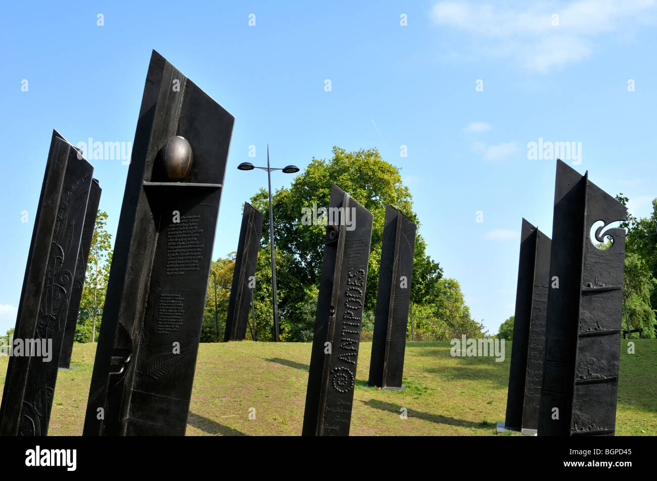 New Zealand War Memorial, Hyde Park Corner, London, UK. Banque D'Images