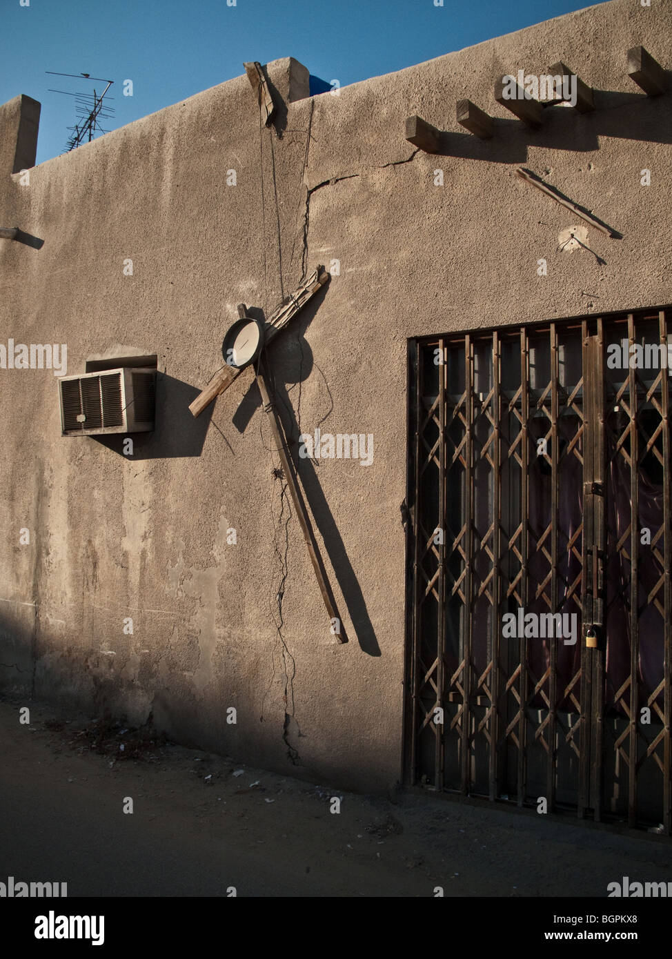 Doha, Qatar mosquée islamique crucifix croix chrétienne Banque D'Images