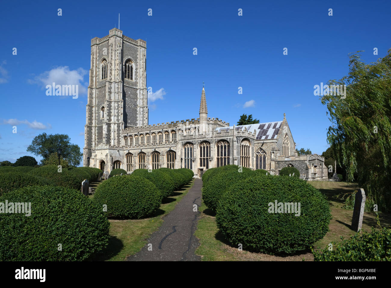 Église de Lavenham Banque D'Images