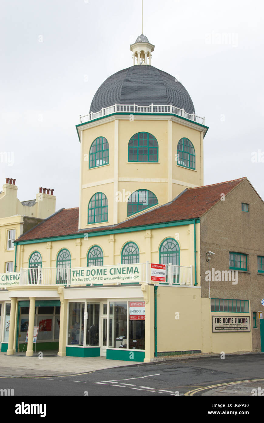 Worthing Dome Cinema Banque D'Images