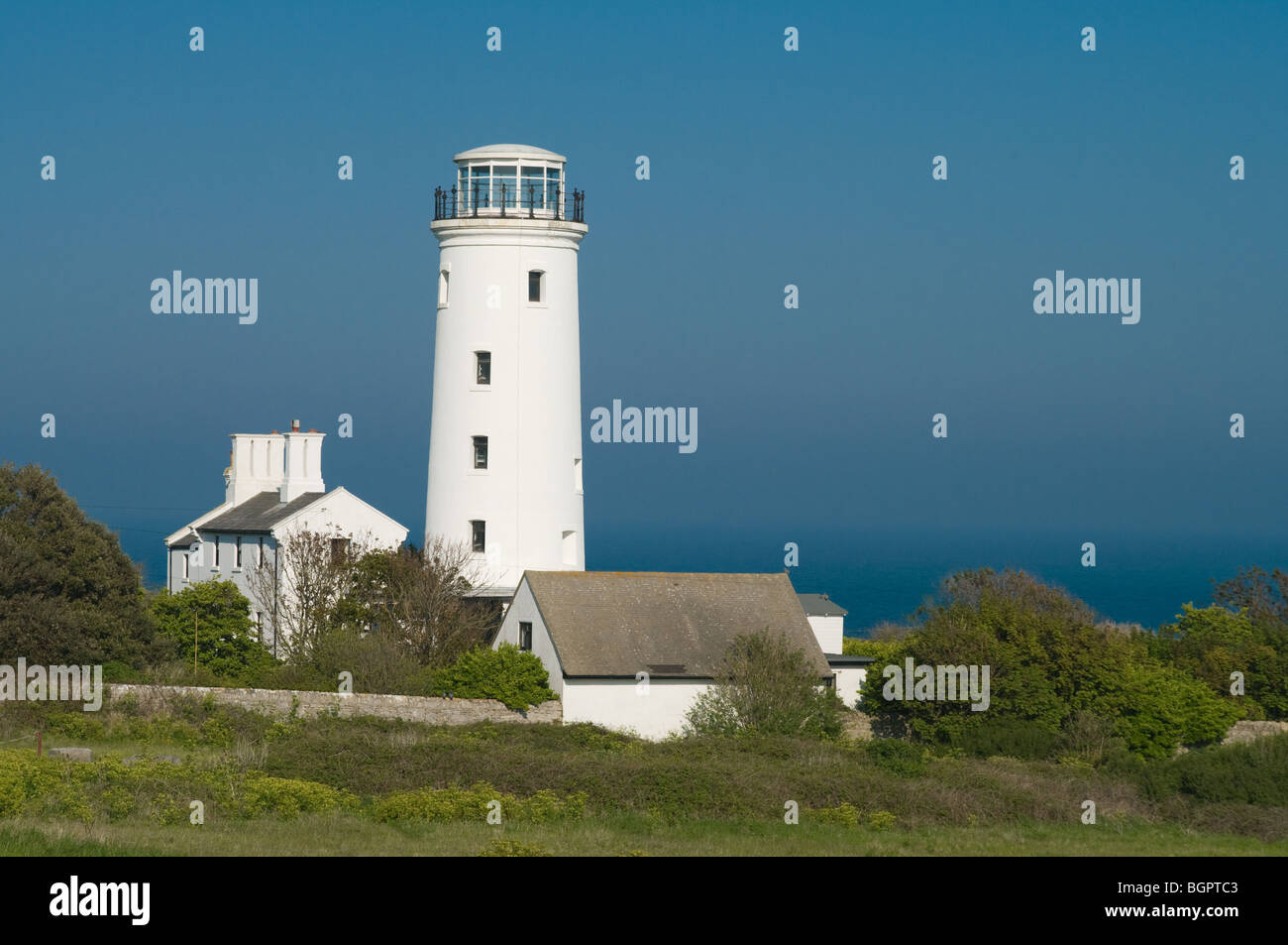 L'observatoire d'oiseaux de Portland, Dorset Banque D'Images