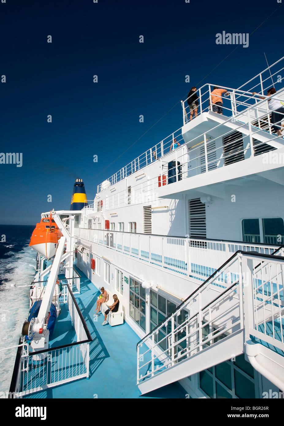 Corsica Ferries. Banque D'Images