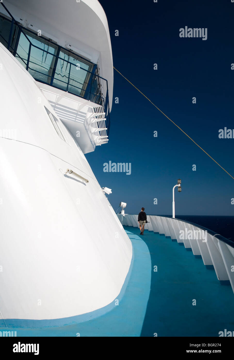 Promenade. Banque D'Images