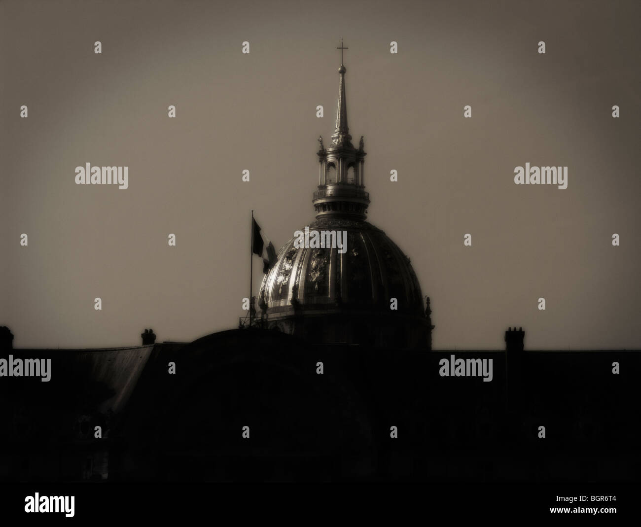 Dôme doré de l'Église du Dôme (aka l'église Saint Louis des Invalides