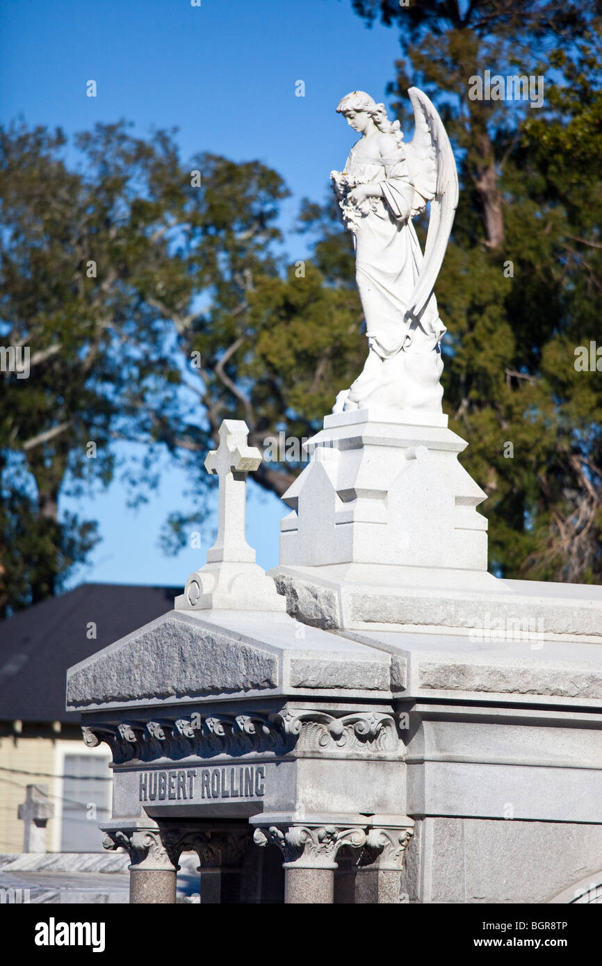 St Louis Cimetière n 3 à New Orleans LA Banque D'Images