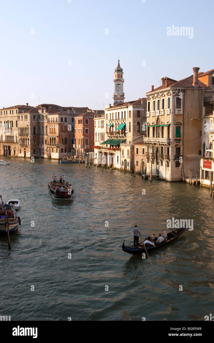 Vue sur Venise, Italie. Banque D'Images