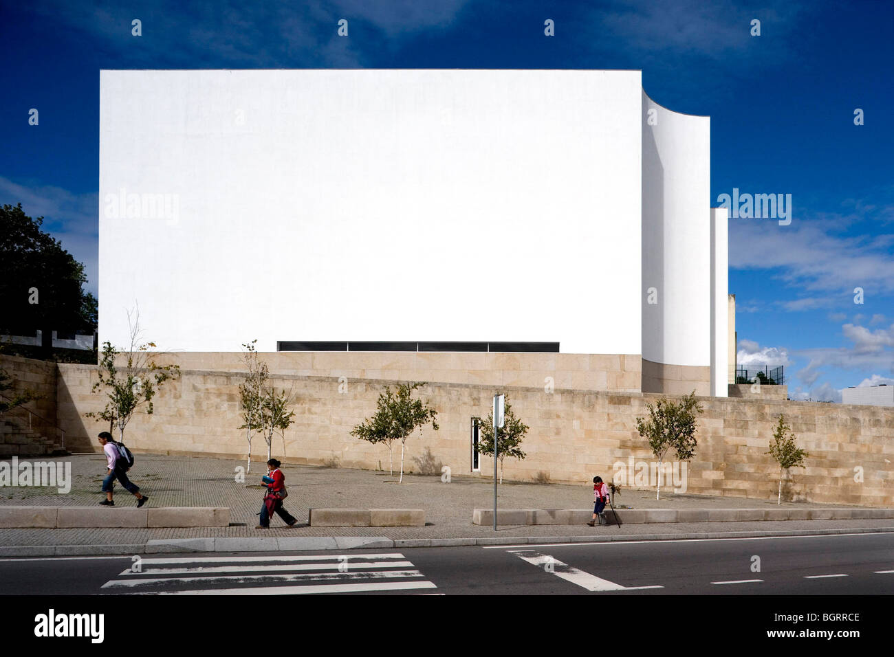 Église DE MARCO DE CANAVEZES, Marco de Canaveses (Portugal), Alvaro Siza Banque D'Images