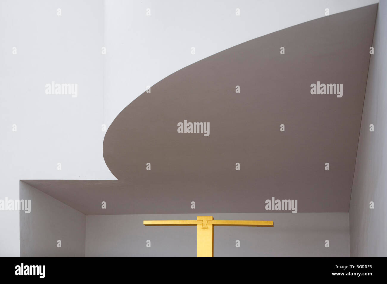 Église DE MARCO DE CANAVEZES, Marco de Canaveses (Portugal), Alvaro Siza Banque D'Images