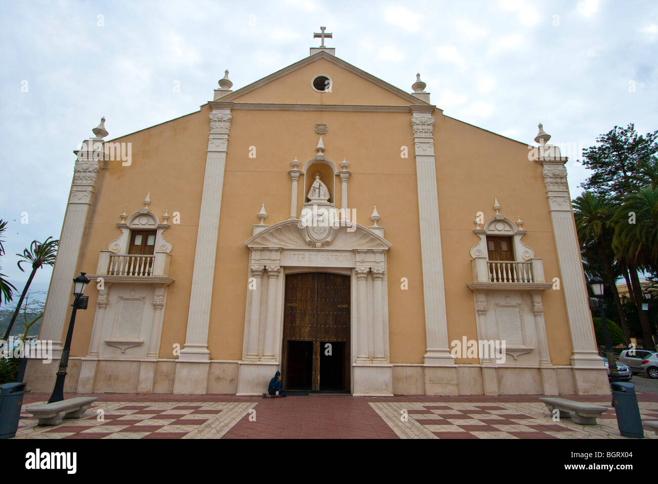 Nuestra Senora de l'Afrique ou de Notre Dame d'Afrique Église catholique à Ceuta Espagne Banque D'Images