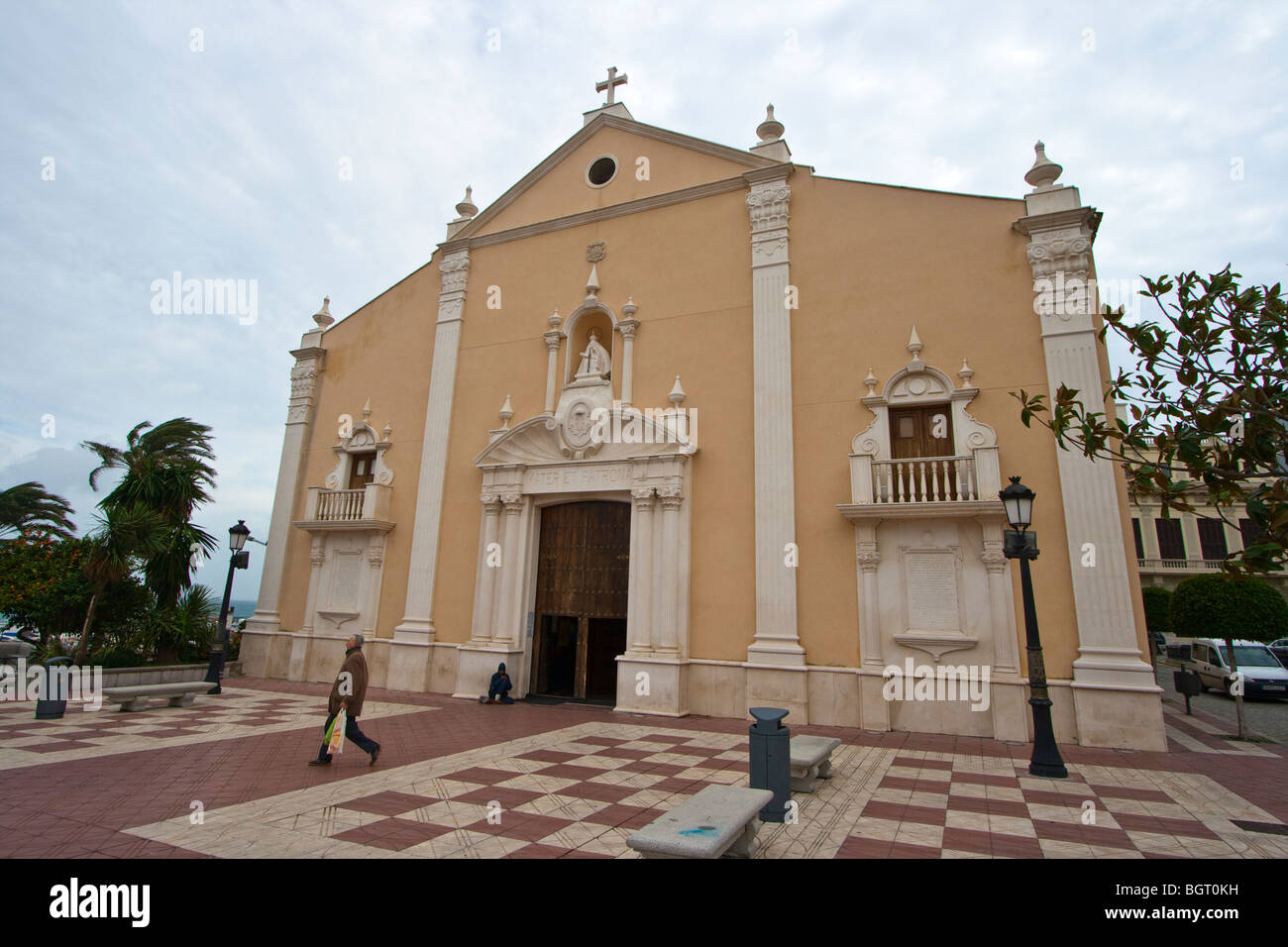 Nuestra Senora de l'Afrique ou de Notre Dame d'Afrique Église catholique à Ceuta Espagne Banque D'Images