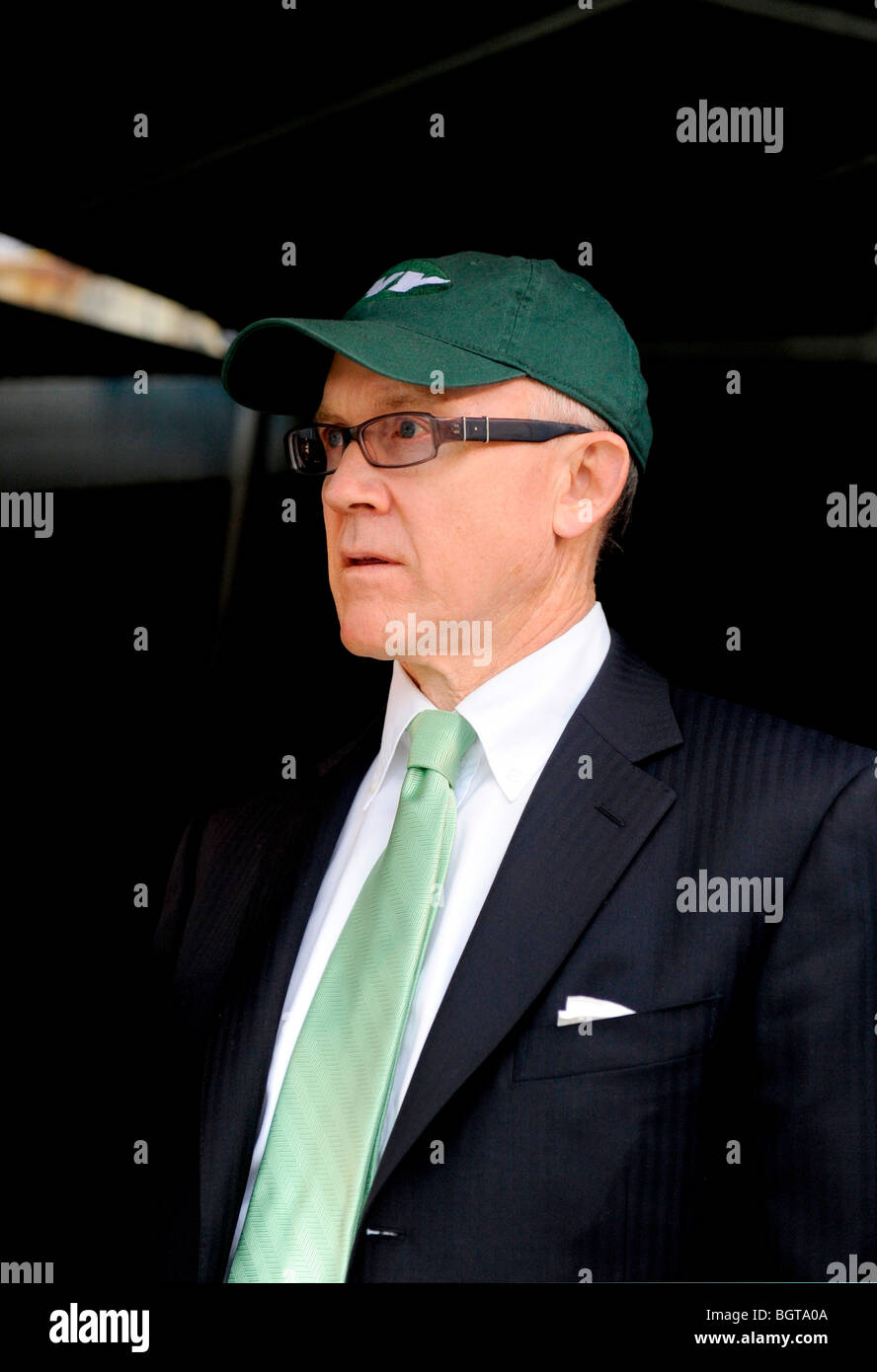 Propriétaire de la Nouvelle York Jets Woody Johnson Banque D'Images