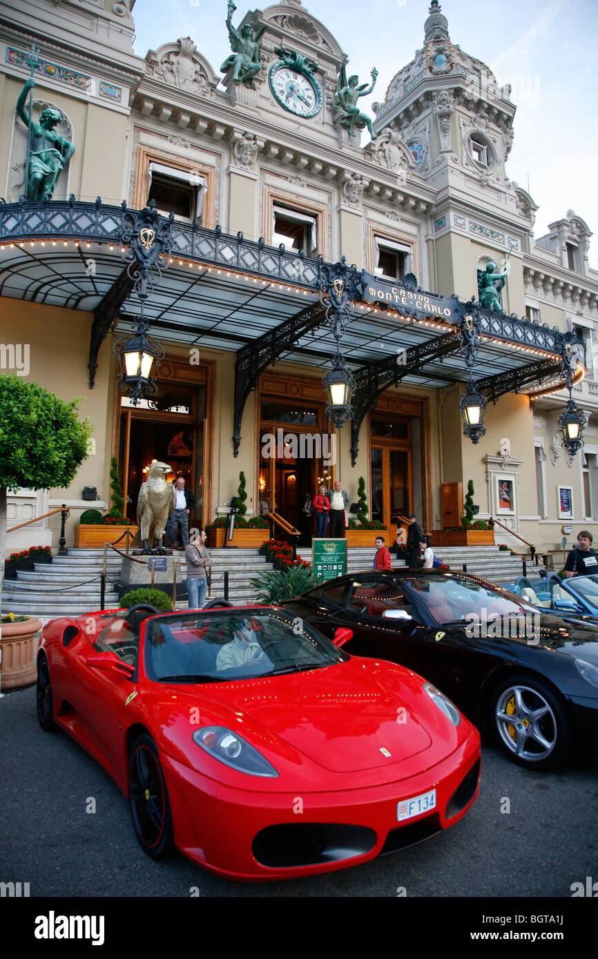 Le Casino de Monte Carlo, Monaco. Banque D'Images