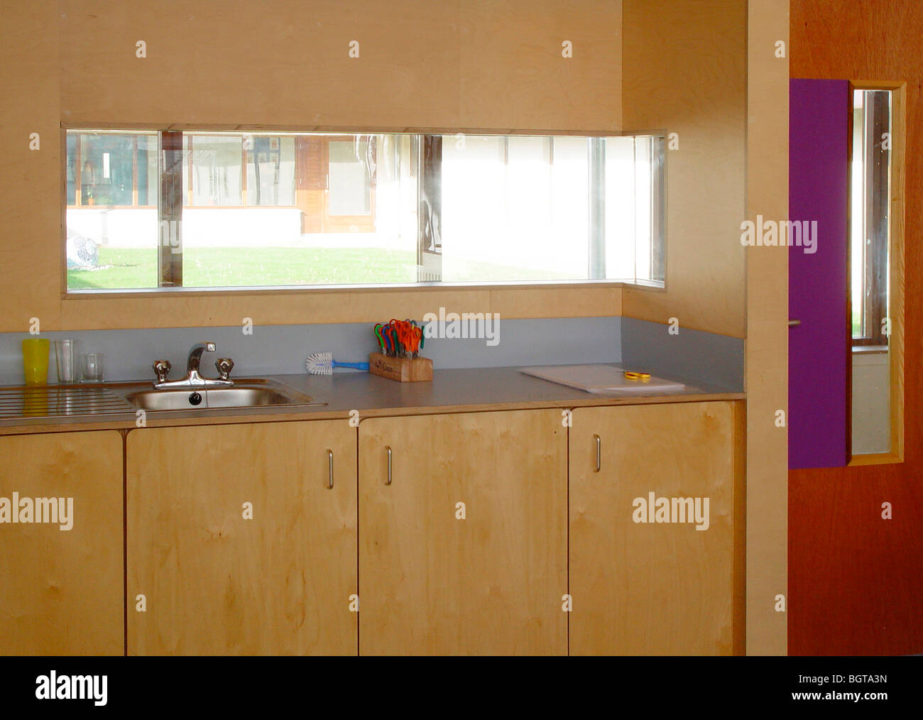 NORTH KILDARE Éduquer ensemble, l'école, l'Irlande, CELBRIDGE Grafton Architects Banque D'Images