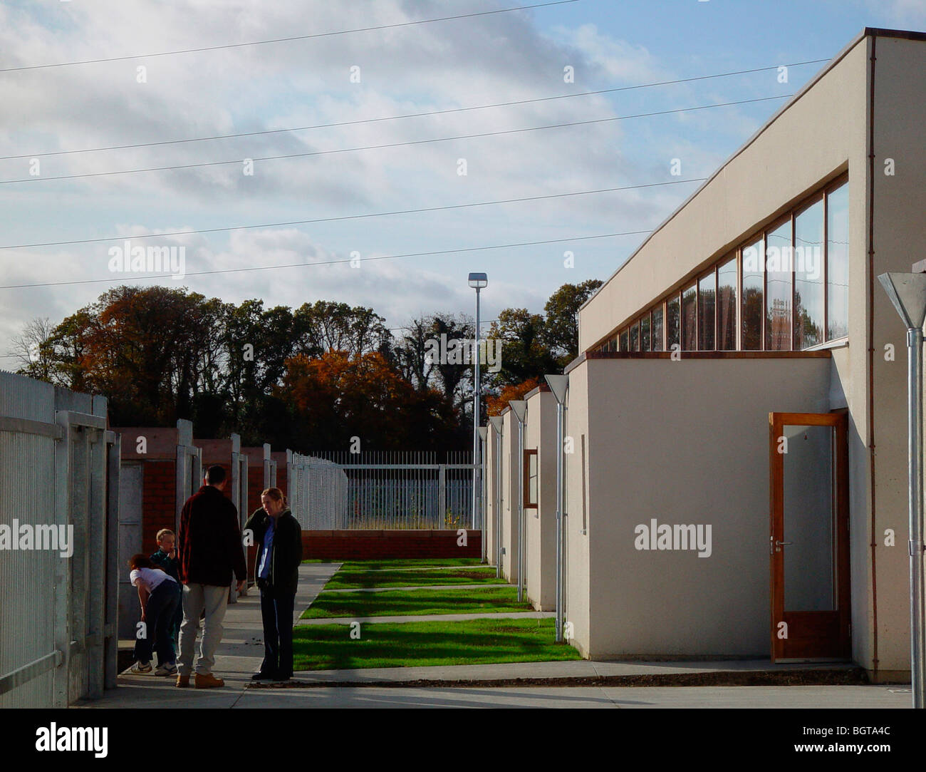 NORTH KILDARE Éduquer ensemble, l'école, l'Irlande, CELBRIDGE Grafton Architects Banque D'Images