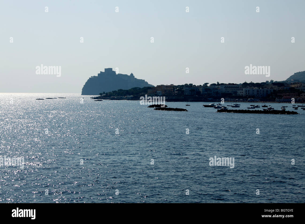 Hafen port d''ISCHIA Ischia Banque D'Images