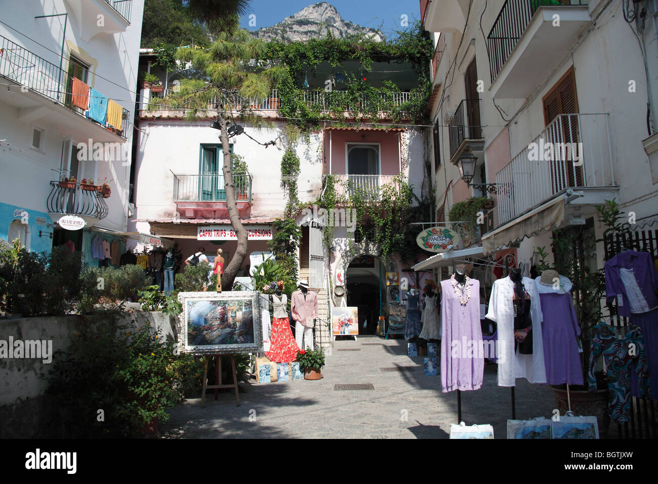 Positano Banque D'Images